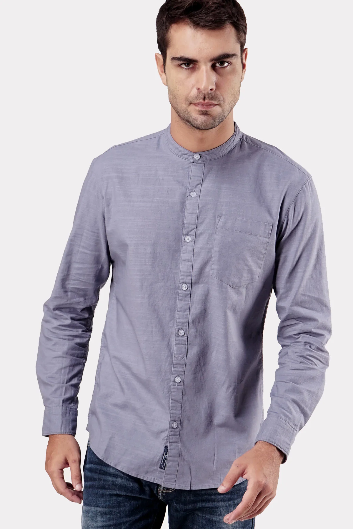 Kemeja Koko Drippin Grey Regular