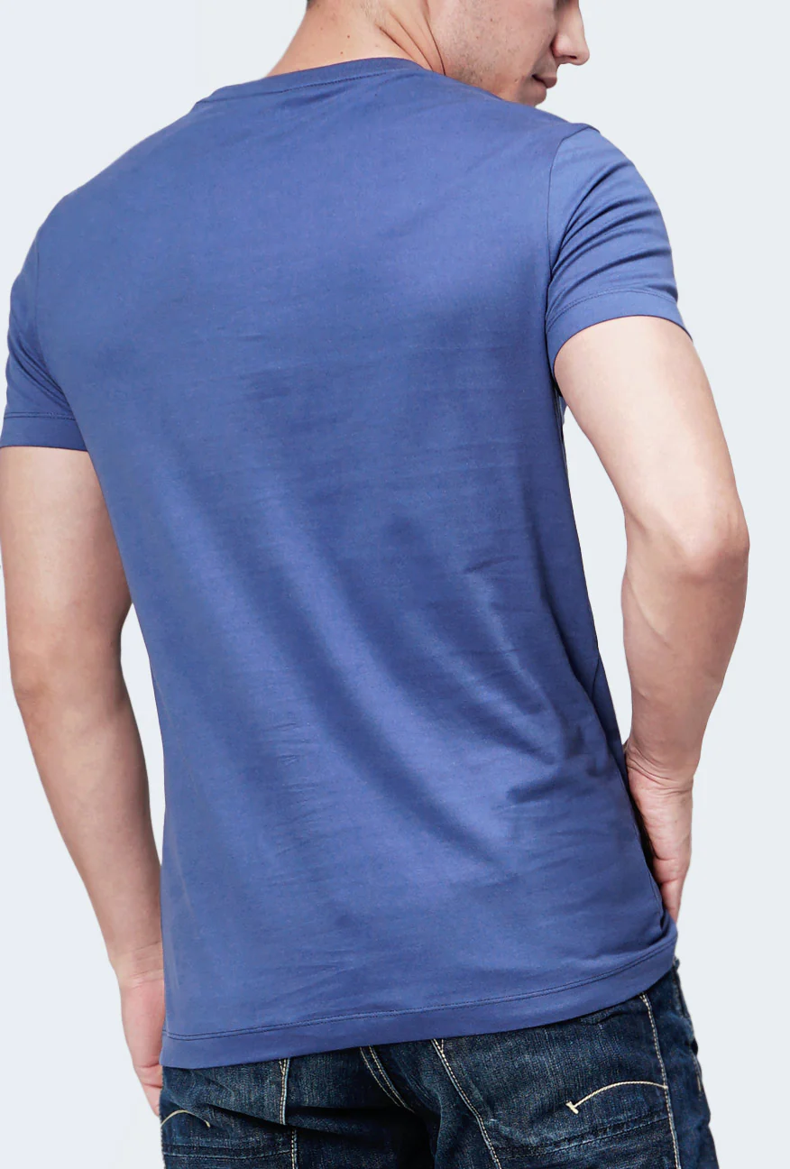 T-Shirt Lengan Pendek Eimkey Blue - Image 6