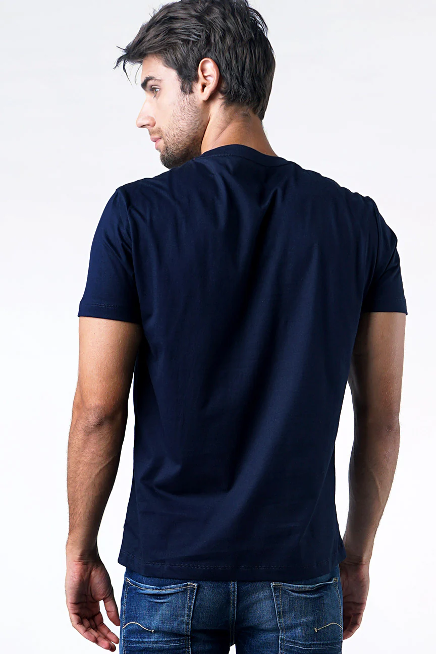 T-Shirt Lengan Pendek Elroyce Dark Navy - Image 5