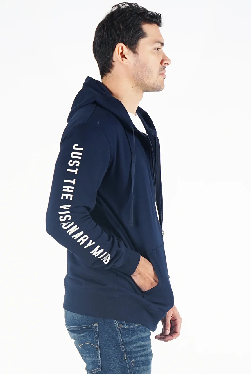 Sweater Hoodie Elysian Navy - Image 2