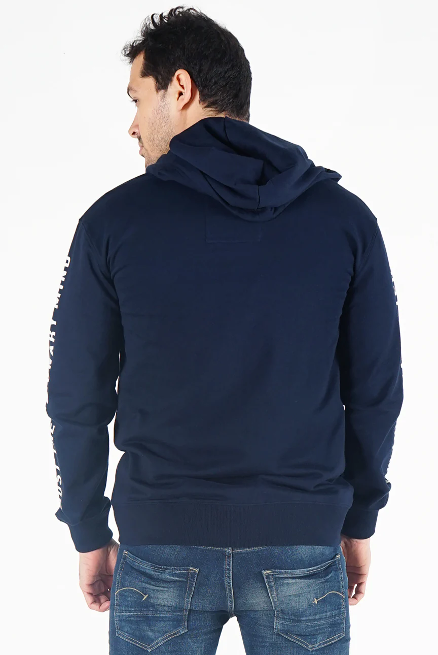 Sweater Hoodie Elysian Navy - Image 3