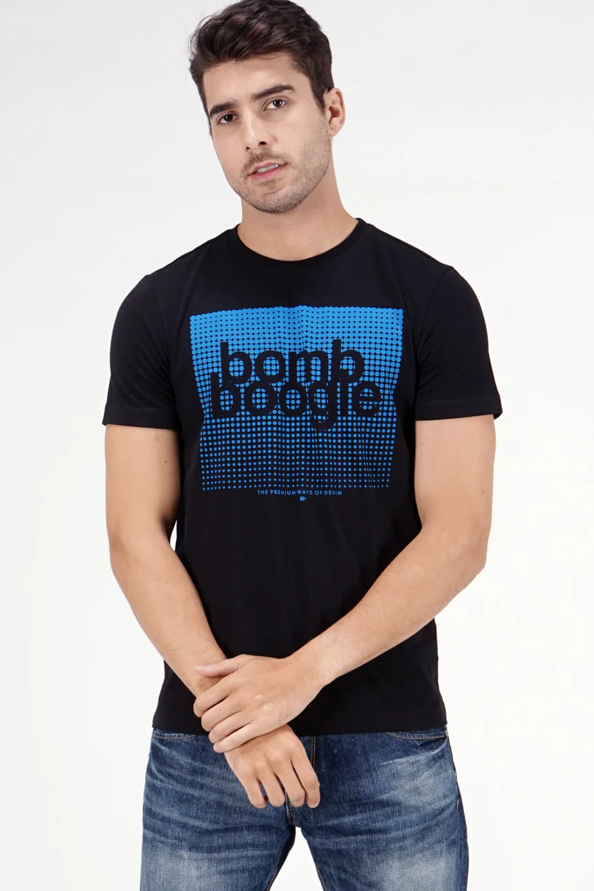 T-Shirt Lengan Pendek Emerald Black