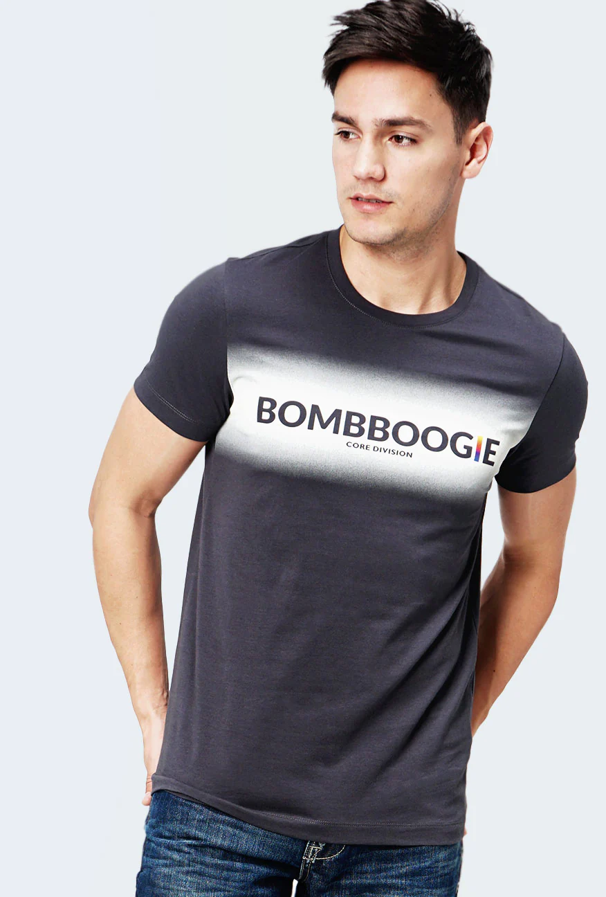 T-Shirt Lengan Pendek Envio Grey