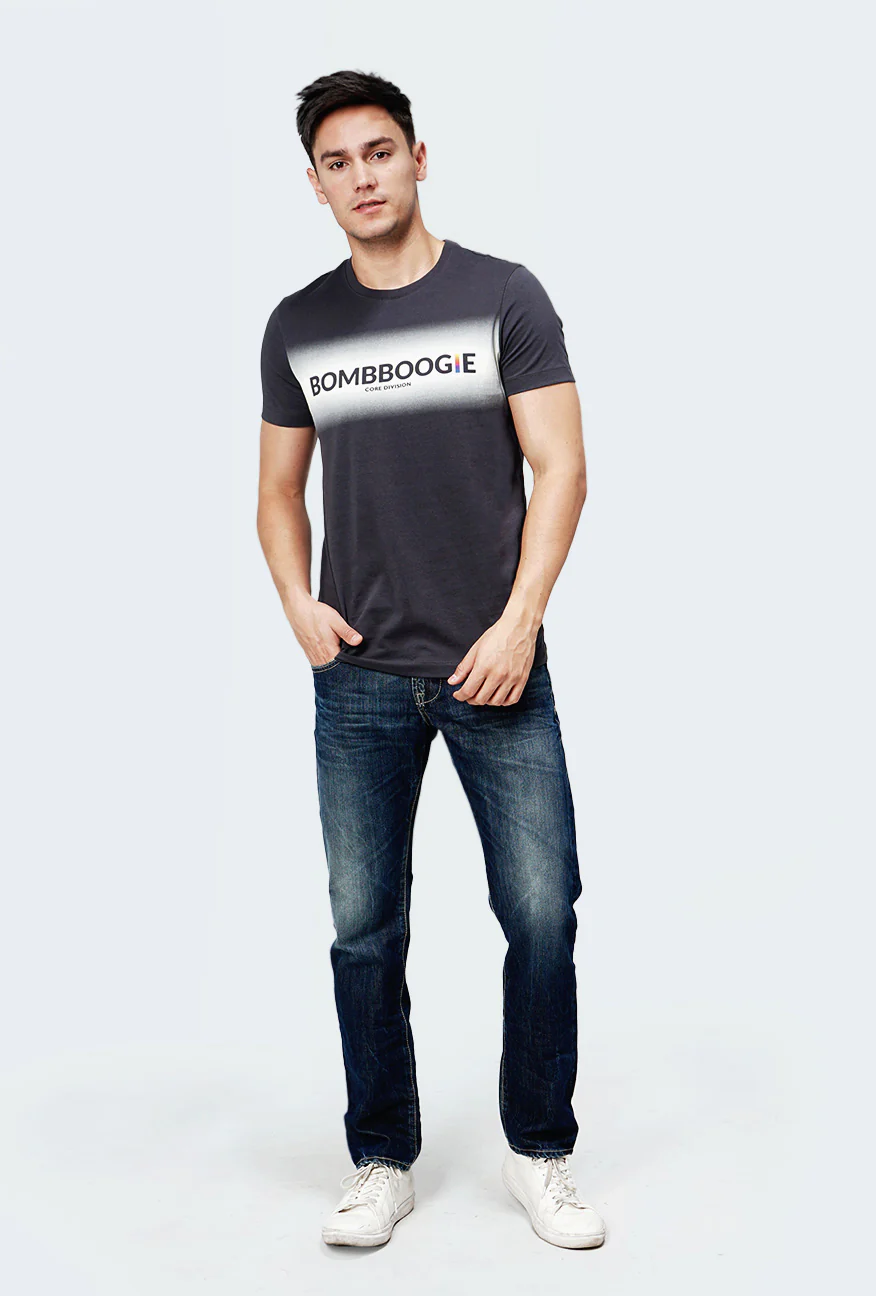 T-Shirt Lengan Pendek Envio Grey - Image 4