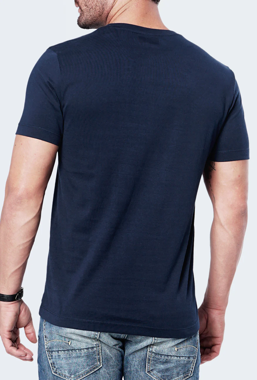 T-Shirt Lengan Pendek Excort Navy - Image 4