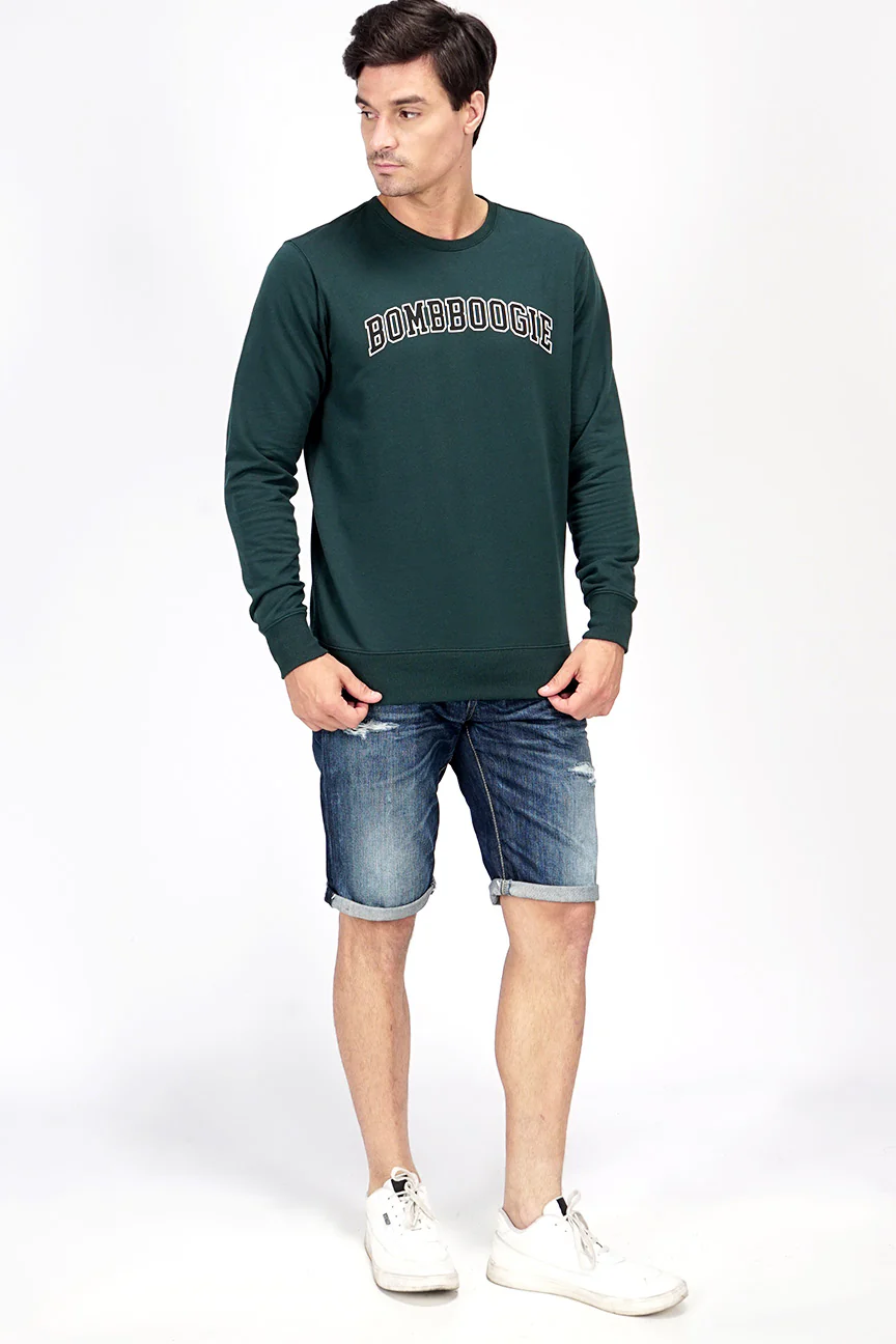 Sweater Feedly Dark Green - Image 3