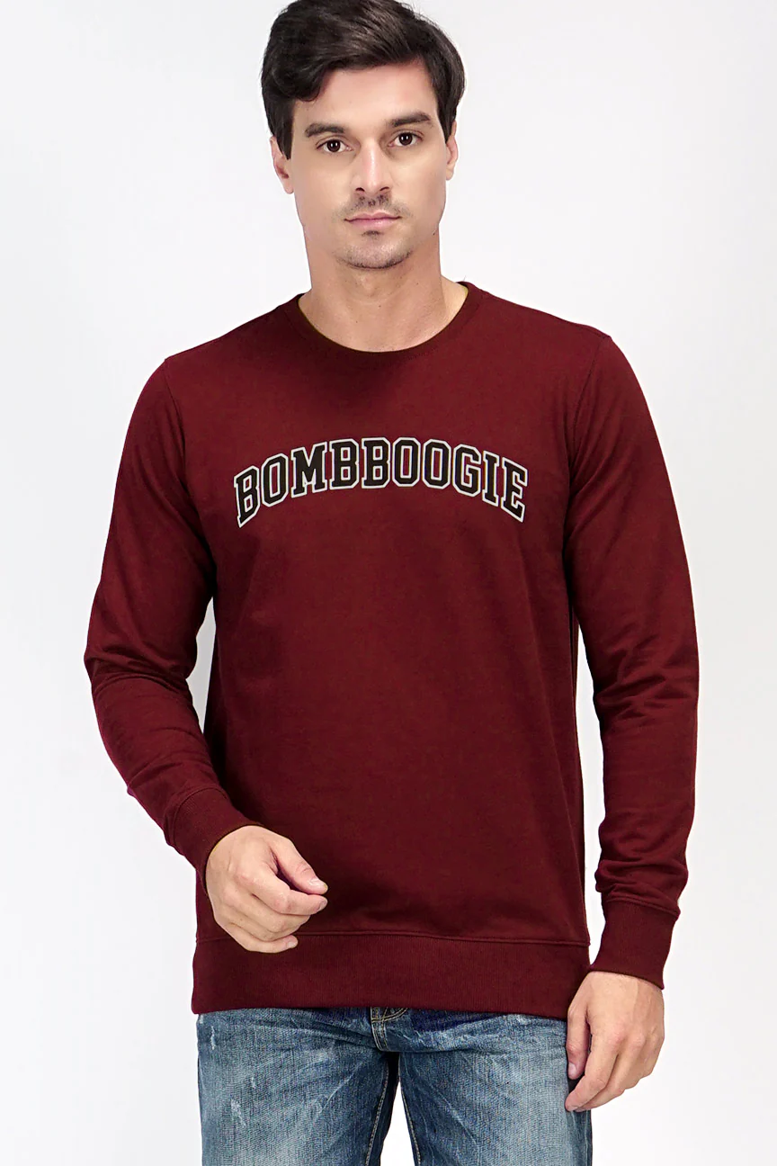 Sweater Feedly Maroon - Image 2