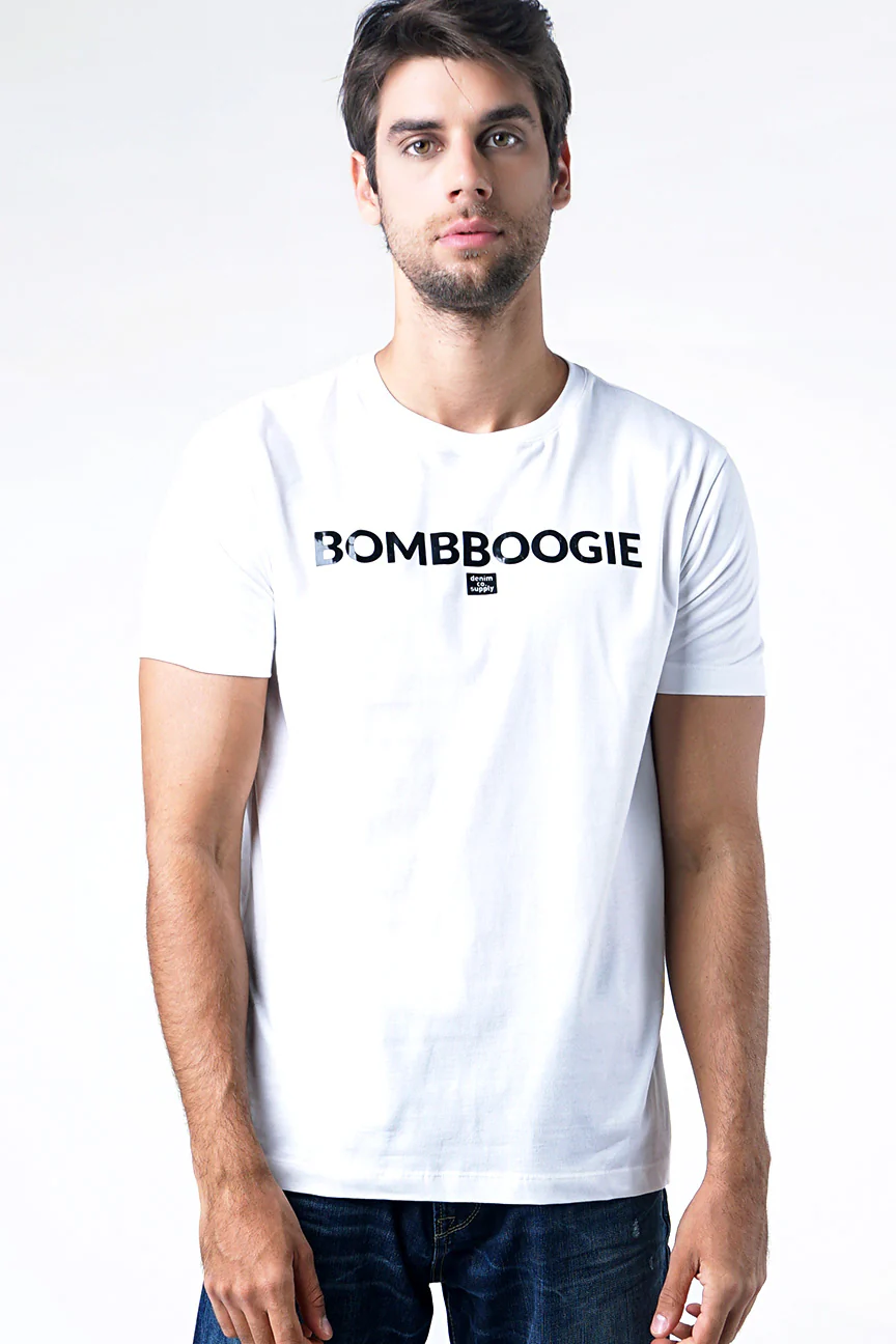 T-Shirt Lengan Pendek Flovel Offwhite