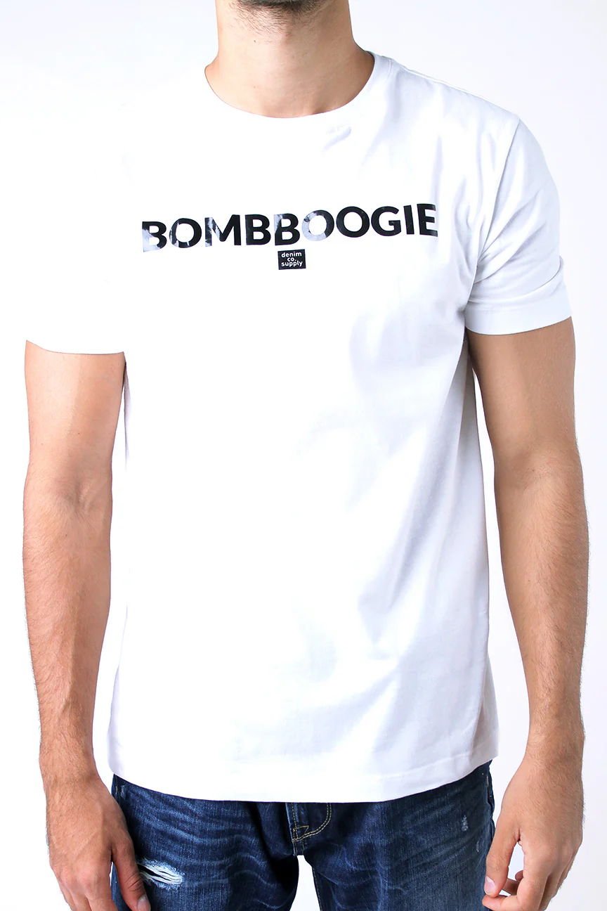 T-Shirt Lengan Pendek Flovel Offwhite - Image 4