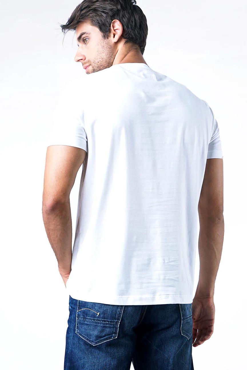 T-Shirt Lengan Pendek Flovel Offwhite - Image 5