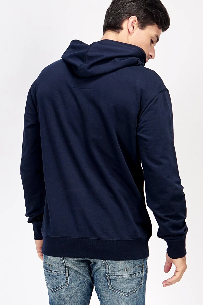 Sweater Hoodie Fractal Navy - Image 3