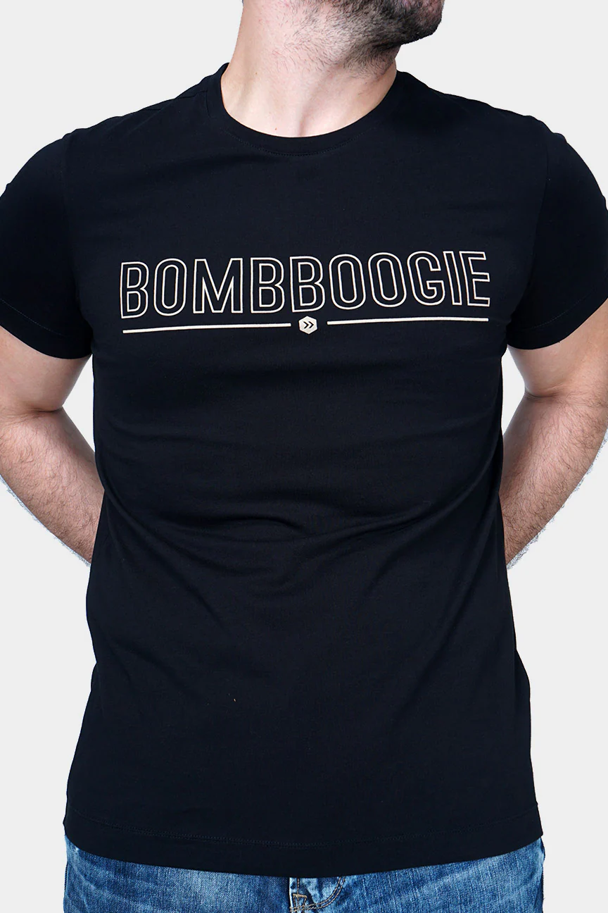 T-Shirt Lengan Pendek Franera Black - Image 2