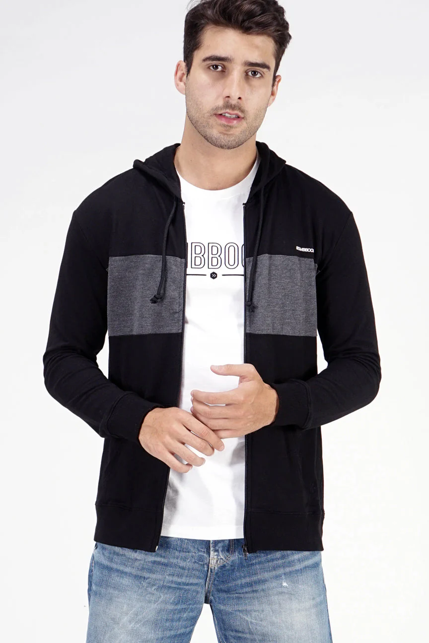 Sweater Hoodie Frasser Black - Image 4