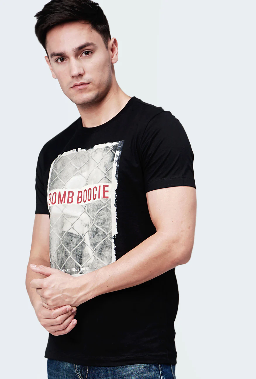 T-Shirt Lengan Pendek Fremist Black