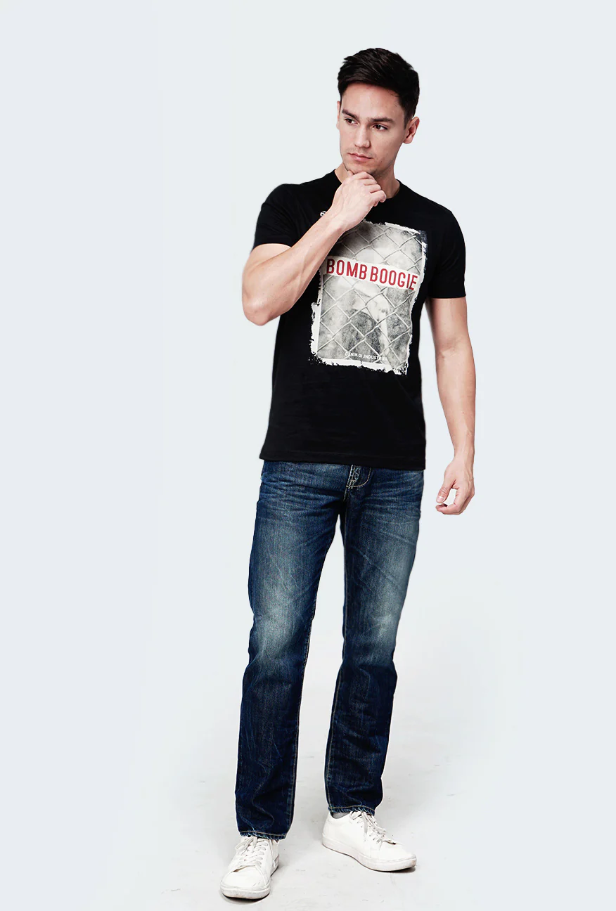 T-Shirt Lengan Pendek Fremist Black - Image 4