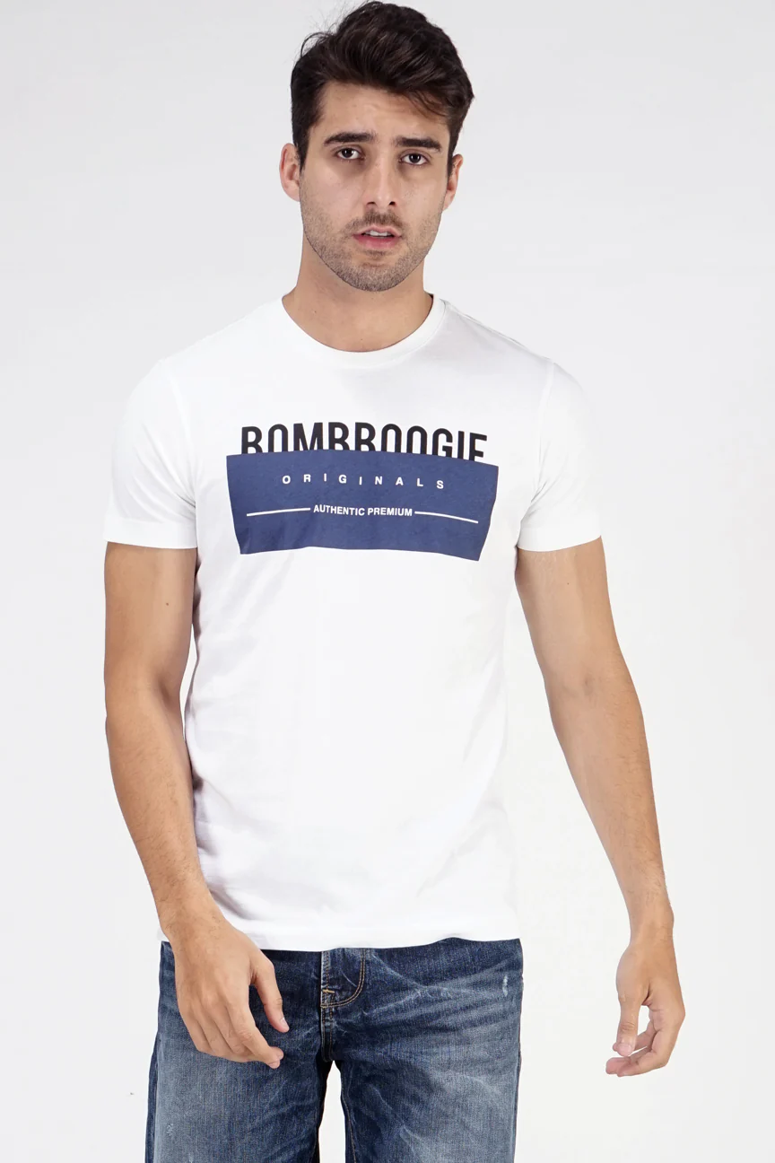 T-Shirt Lengan Pendek Fuego Offwhite