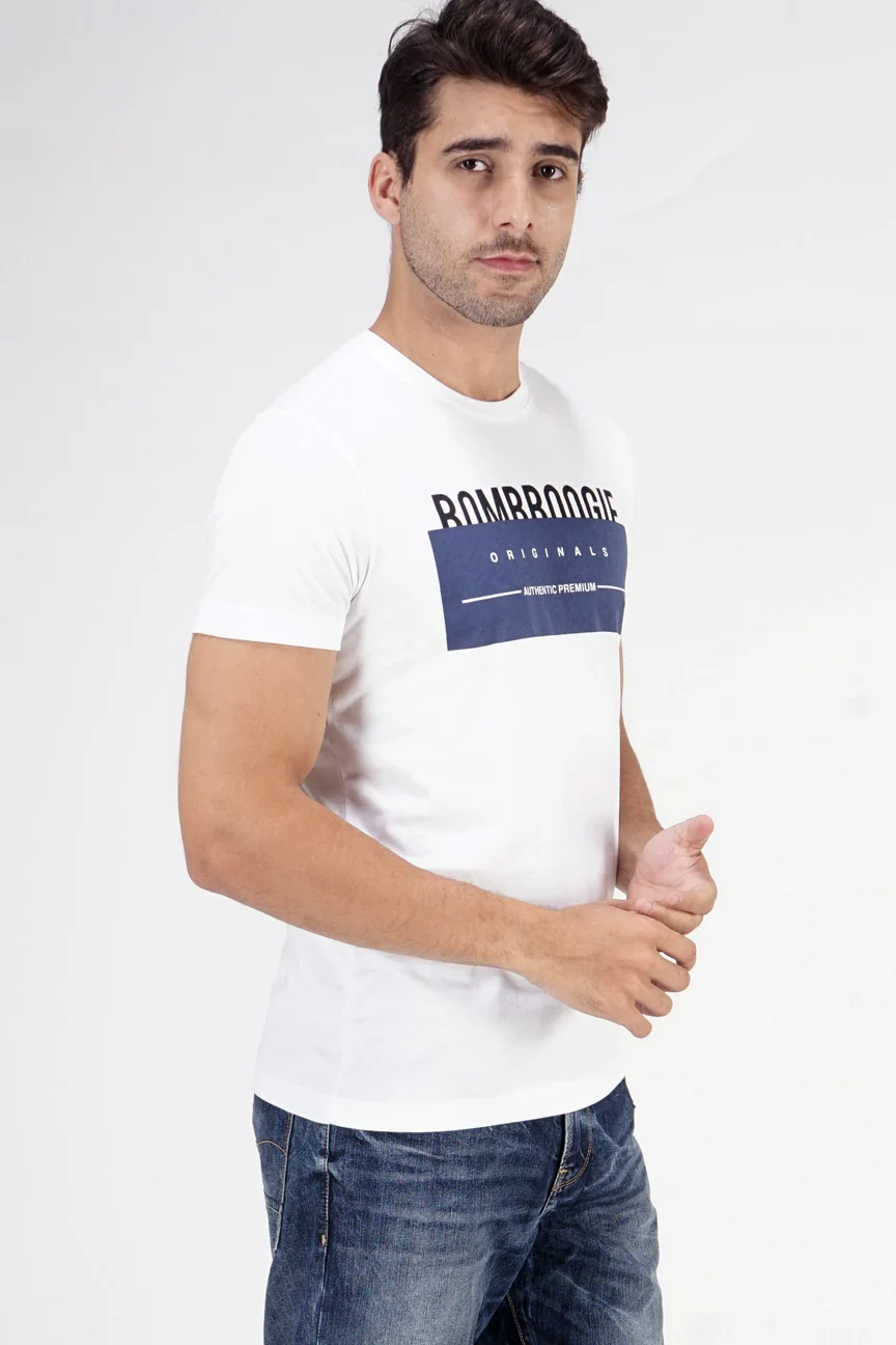 T-Shirt Lengan Pendek Fuego Offwhite - Image 2