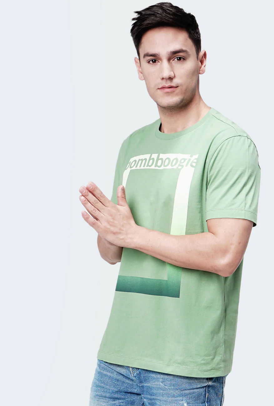 T-Shirt Lengan Pendek Fyzer Light Green - Image 3