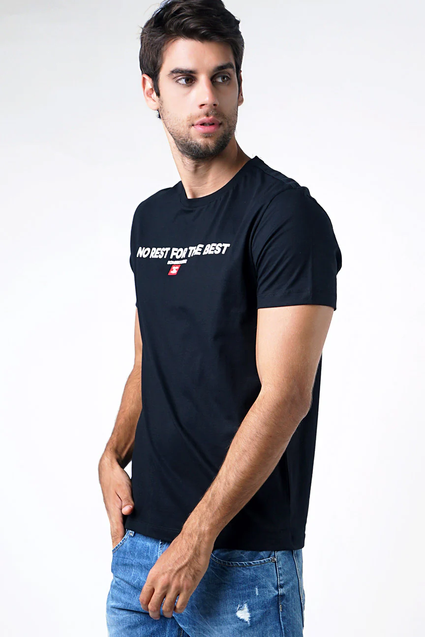 T-Shirt Lengan Pendek Gigle Black