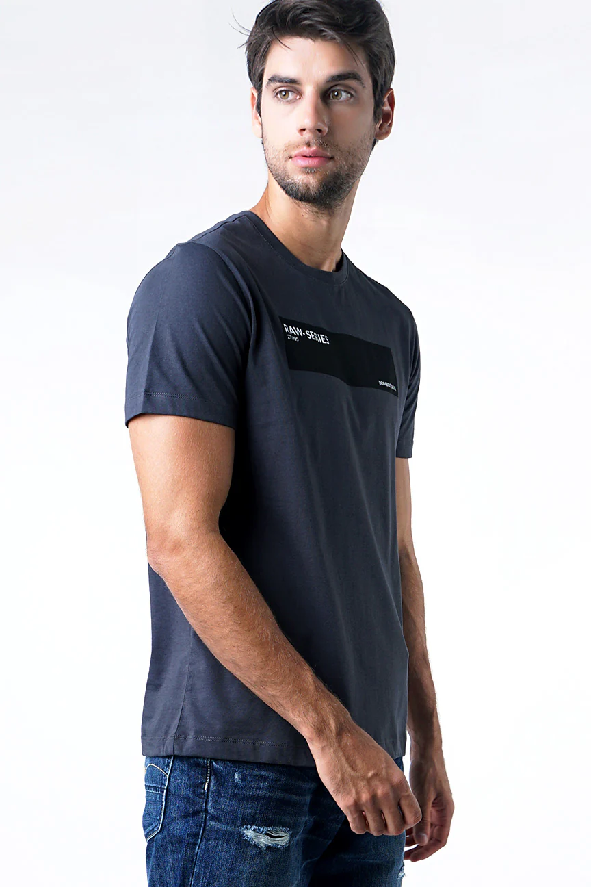 T-Shirt Lengan Pendek Ginoustee Grey - Image 2