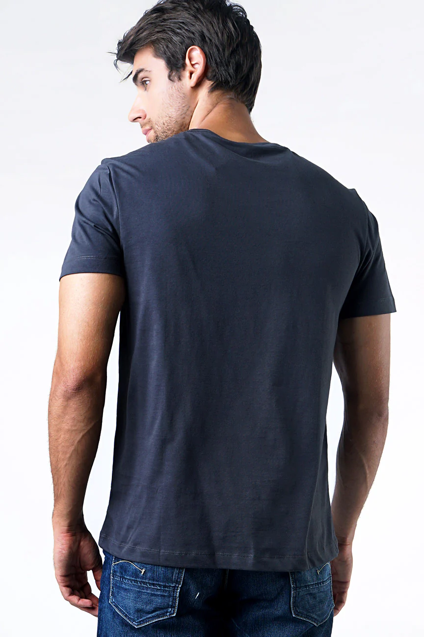 T-Shirt Lengan Pendek Ginoustee Grey - Image 4