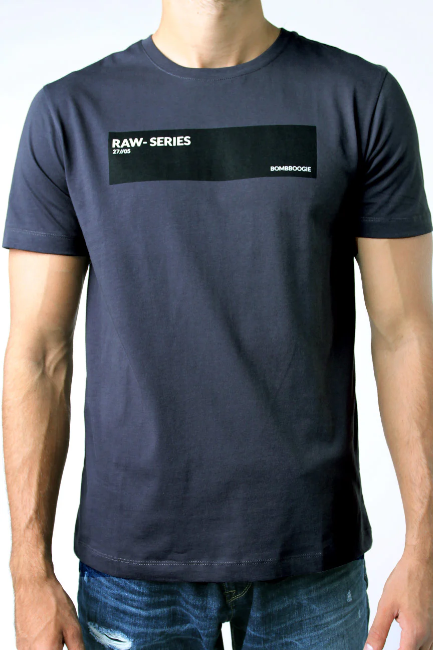 T-Shirt Lengan Pendek Ginoustee Grey - Image 5
