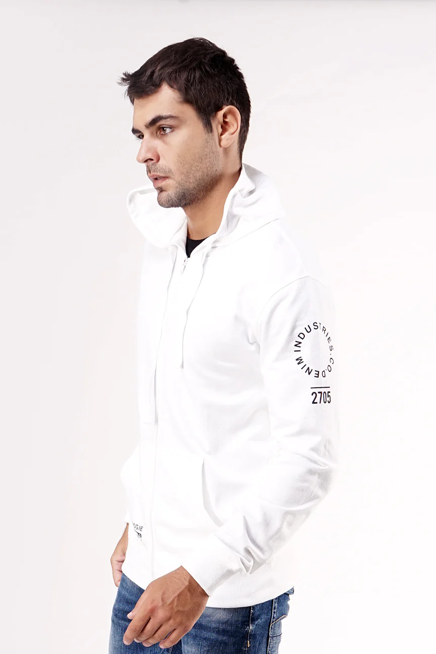 Sweater Hoodie Glazed White - Image 2