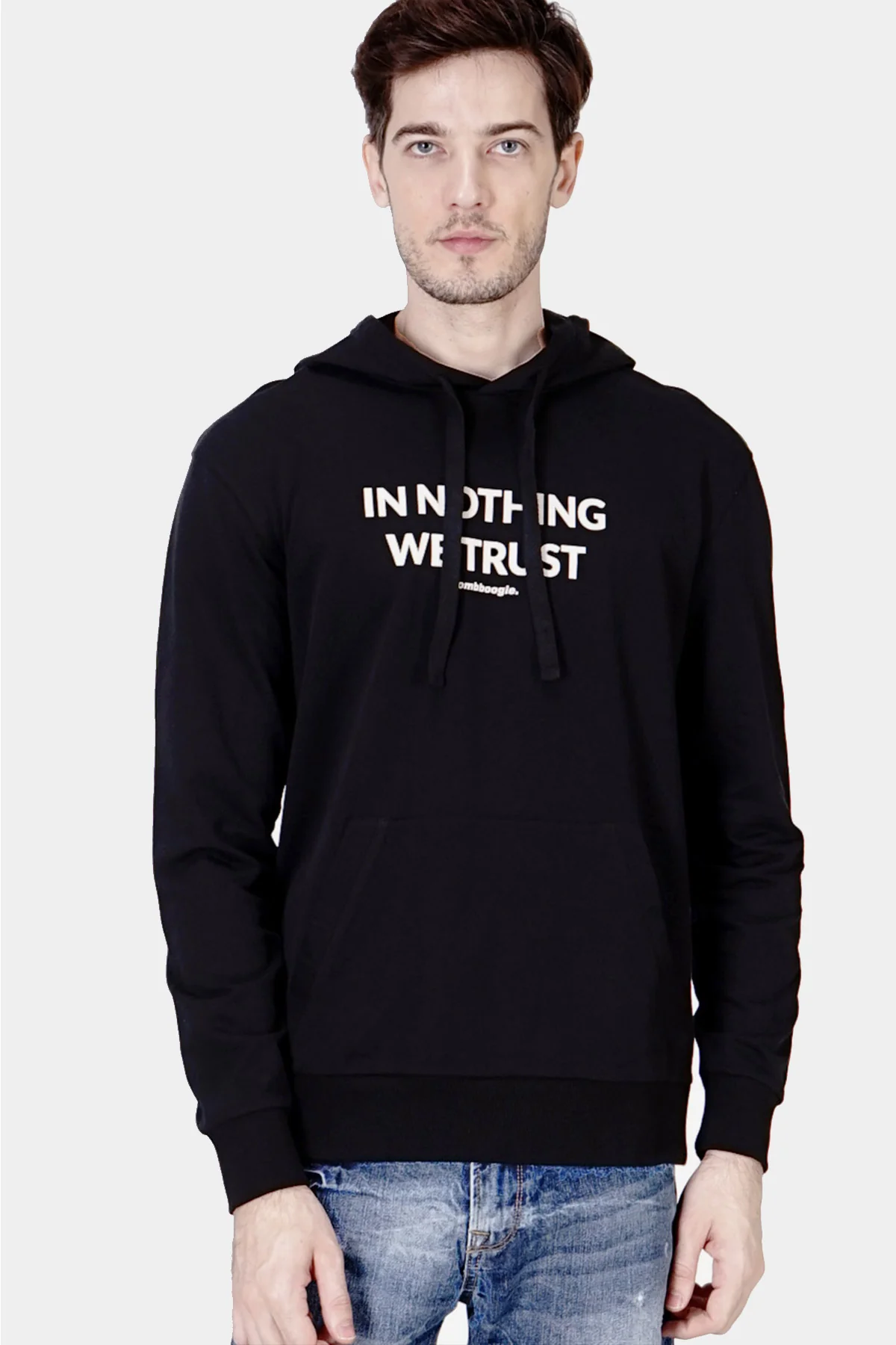 Sweater Hoodie Gloop Black