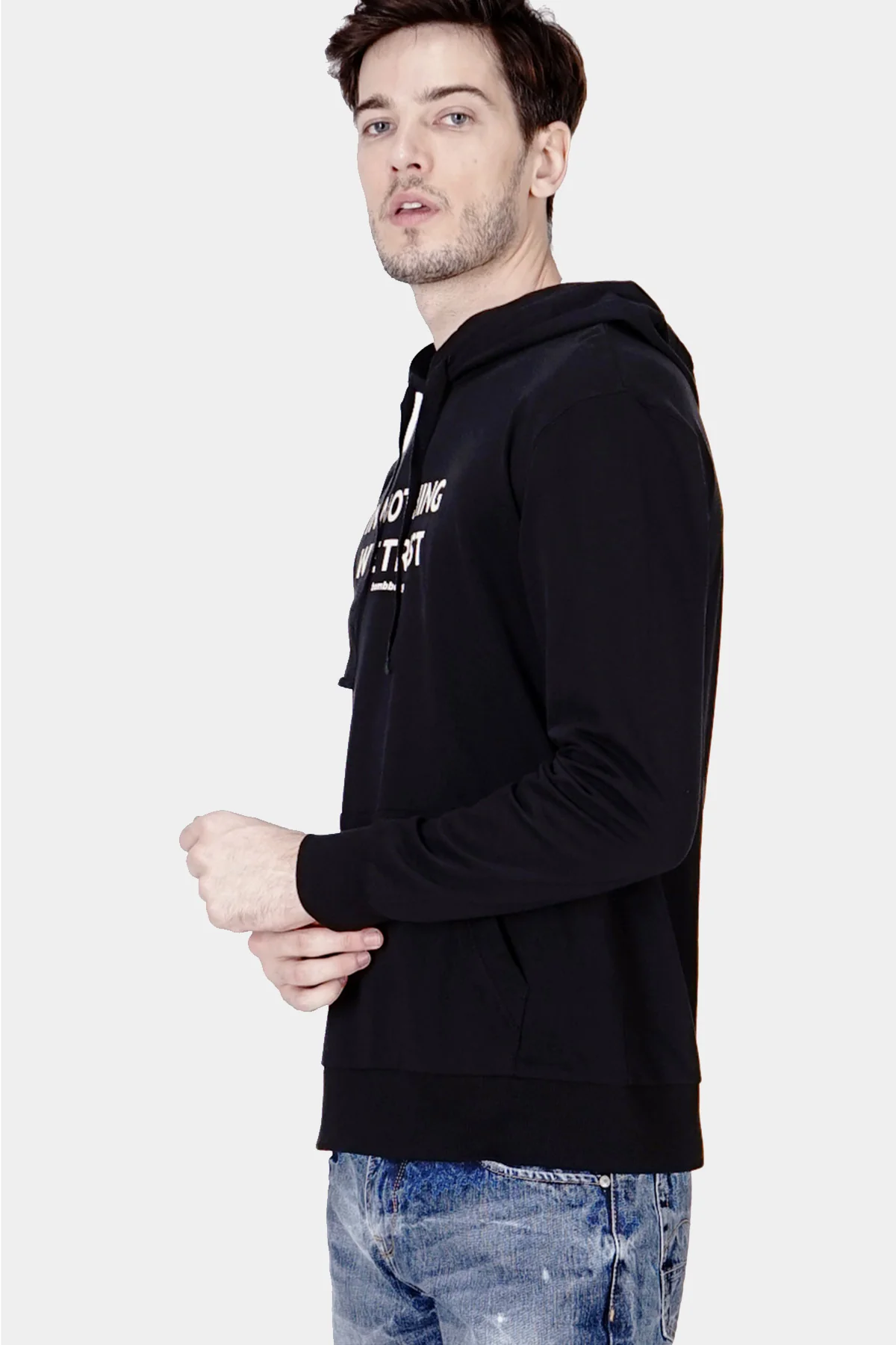 Sweater Hoodie Gloop Black - Image 2