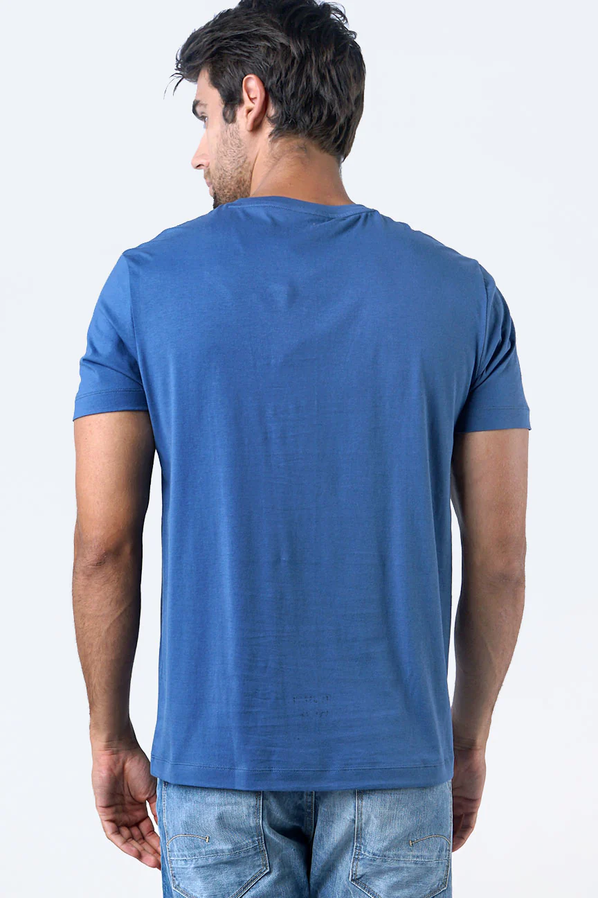 T-Shirt Lengan Pendek Gravia Blue - Image 4