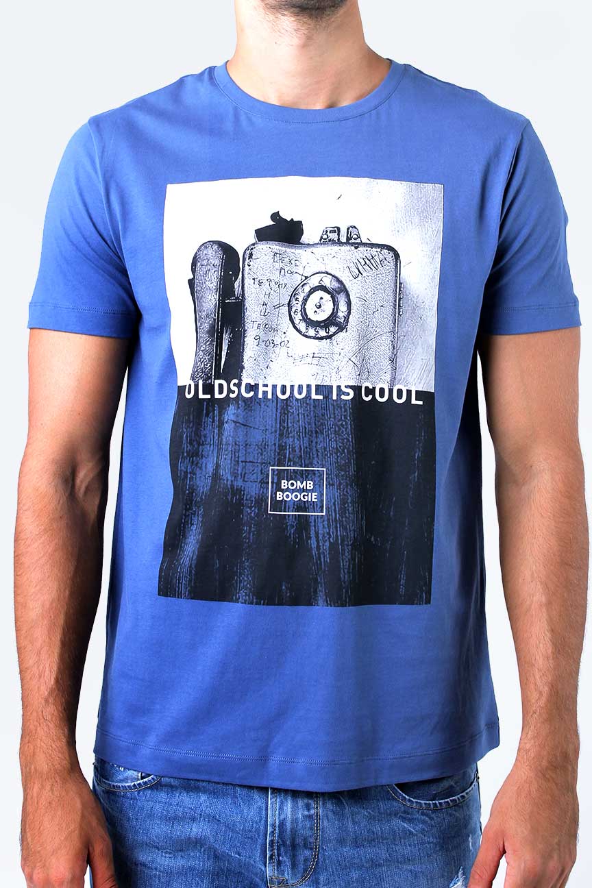 T-Shirt Lengan Pendek Gravia Blue - Image 5