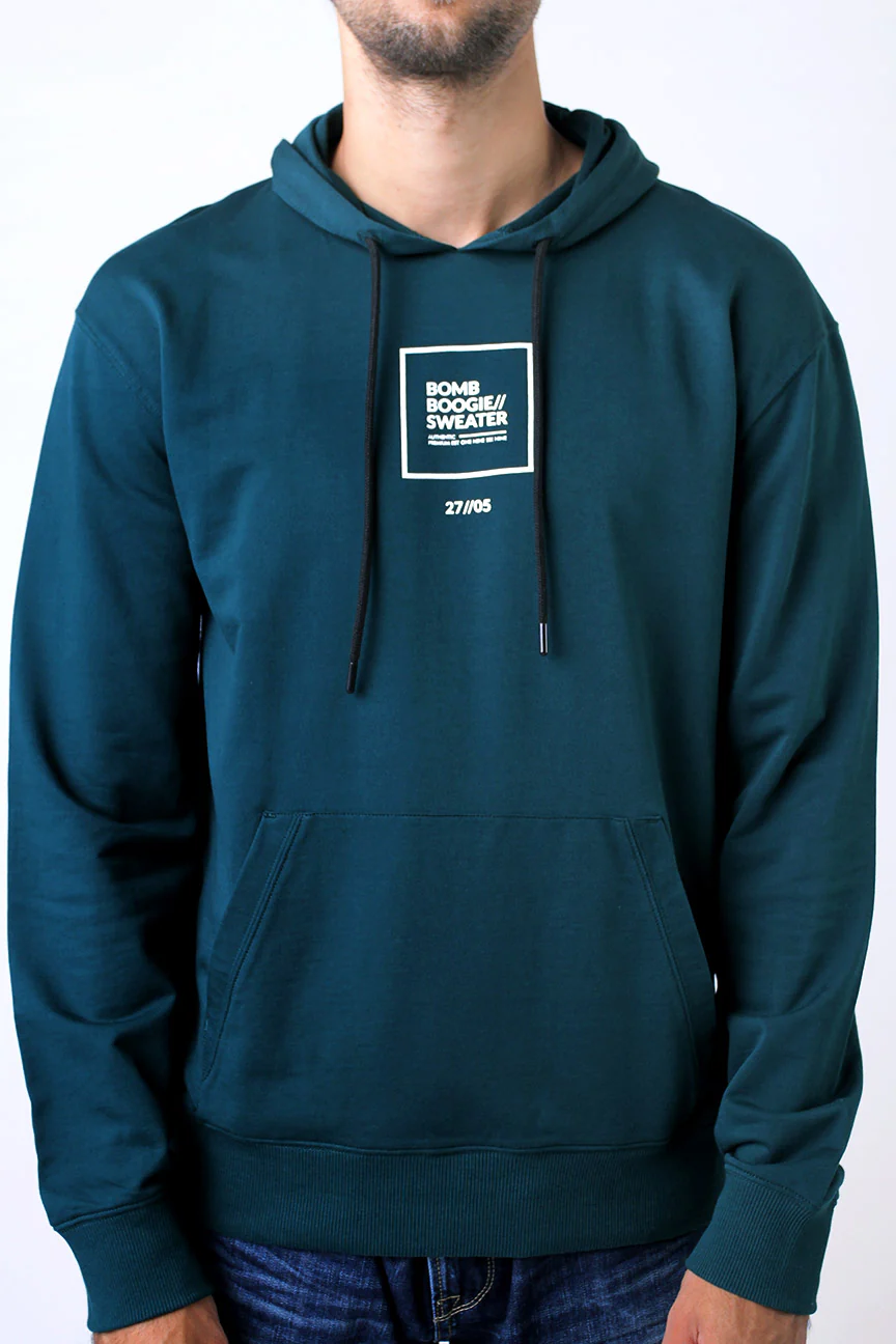 Sweater Hoodie Gravy Dark Green - Image 5