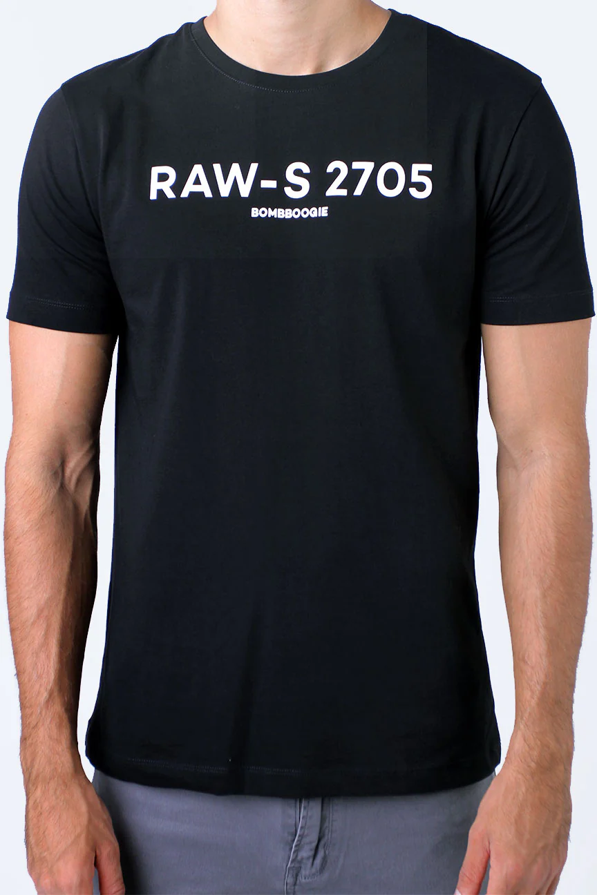 T-Shirt Lengan Pendek Hails Black - Image 2