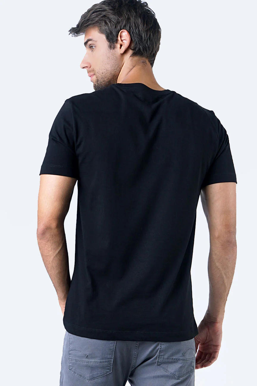 T-Shirt Lengan Pendek Hails Black - Image 5