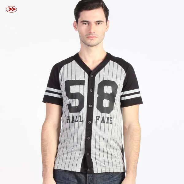T-Shirt Lengan Pendek Hall Of Fame Black Grey