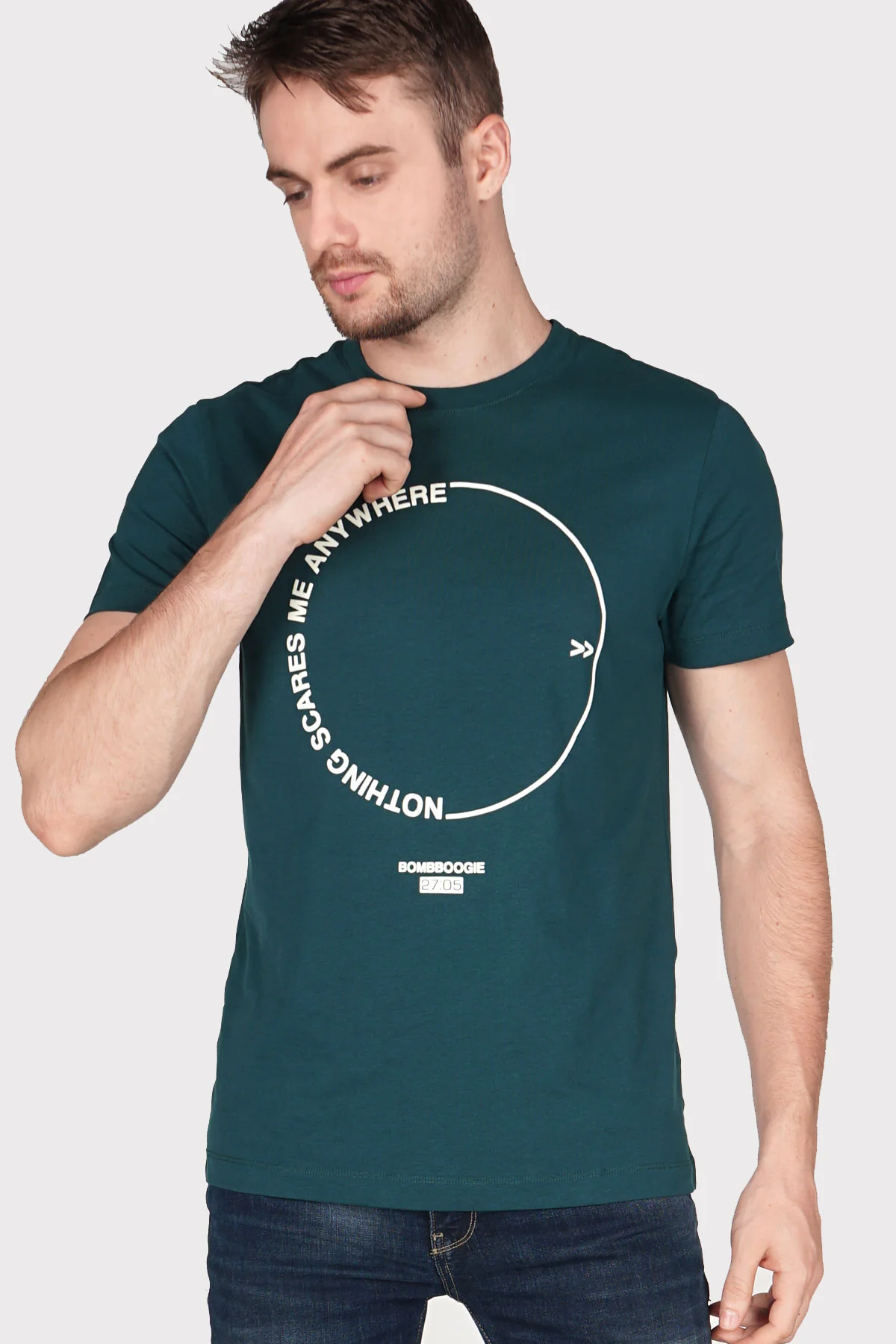T-Shirt Lengan Pendek Harlow Green