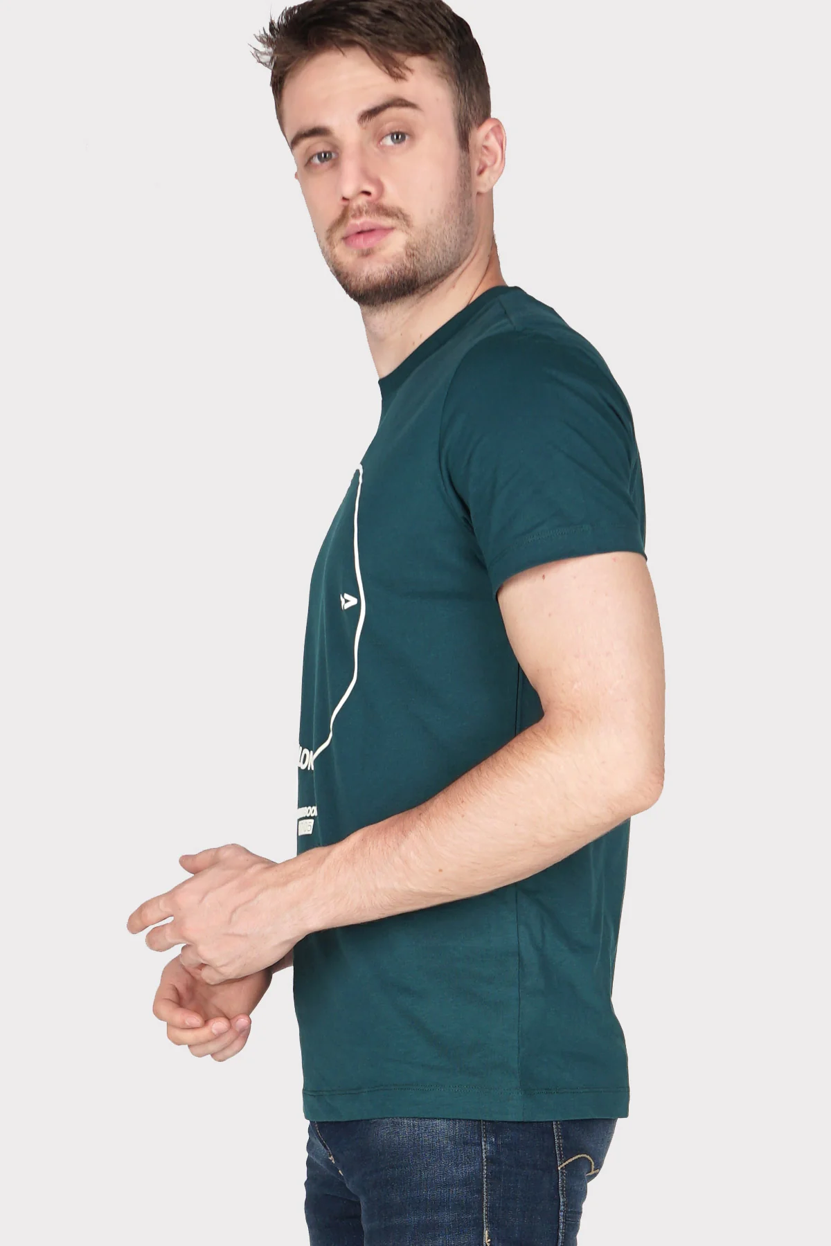 T-Shirt Lengan Pendek Harlow Green - Image 3