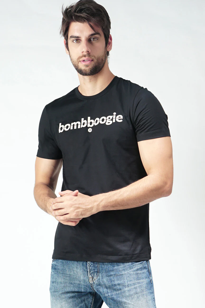 T-Shirt Lengan Pendek Hasley Black