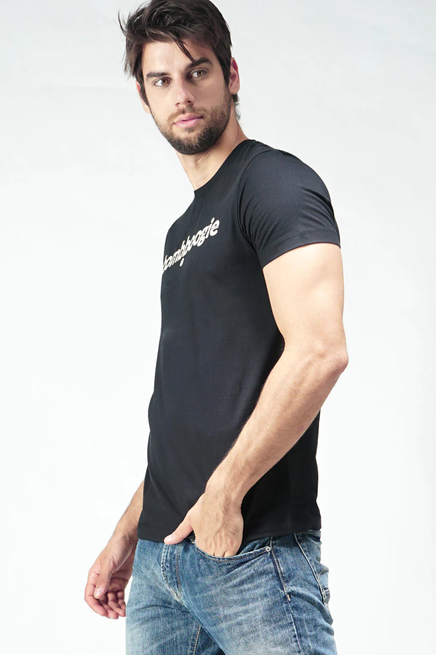 T-Shirt Lengan Pendek Hasley Black - Image 2