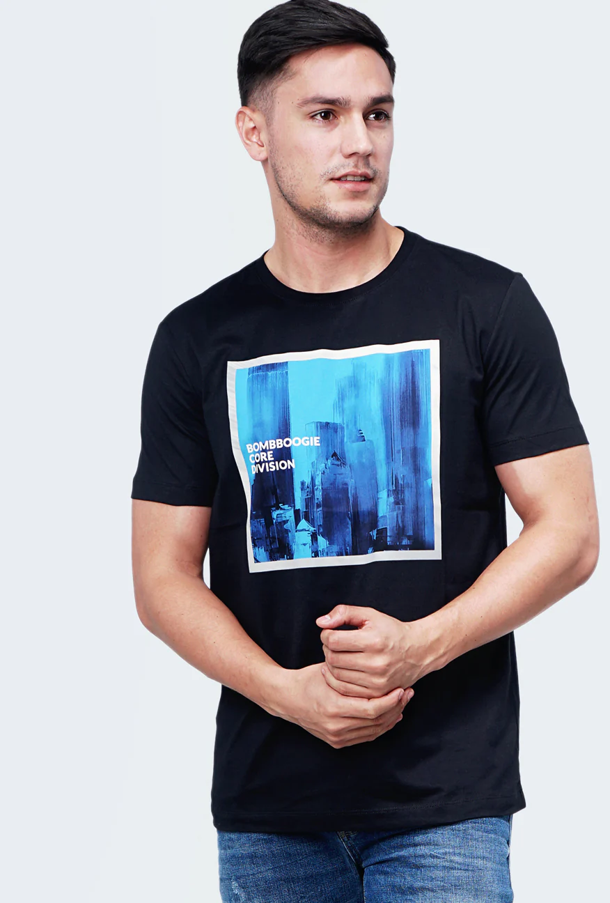 T-Shirt Lengan Pendek Hazzel Black
