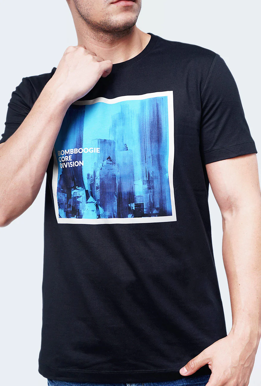 T-Shirt Lengan Pendek Hazzel Black - Image 2