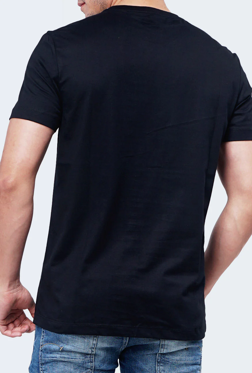 T-Shirt Lengan Pendek Hazzel Black - Image 4