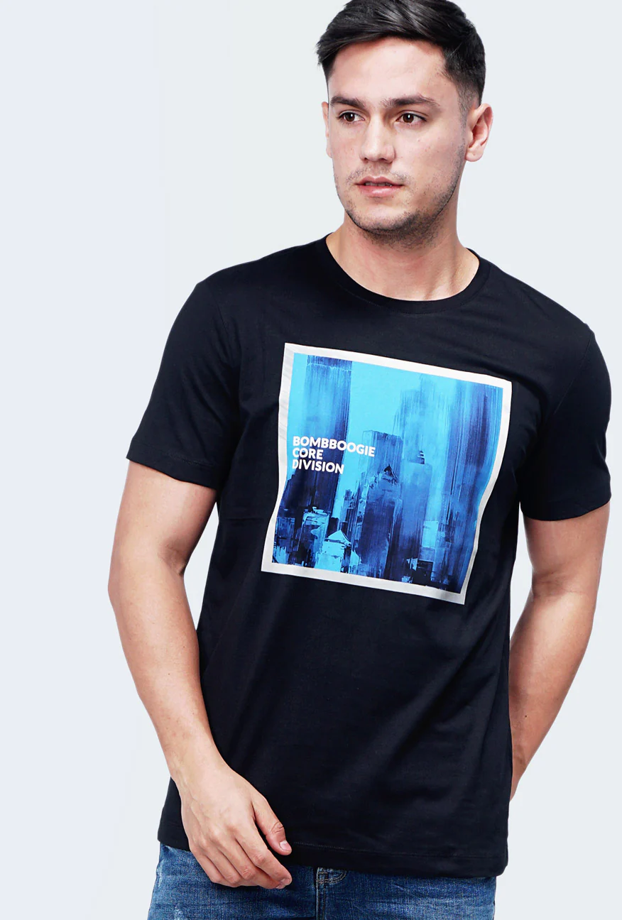 T-Shirt Lengan Pendek Hazzel Black - Image 5
