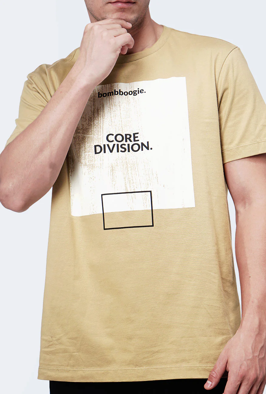 T-Shirt Lengan Pendek Heilder Khaki - Image 2