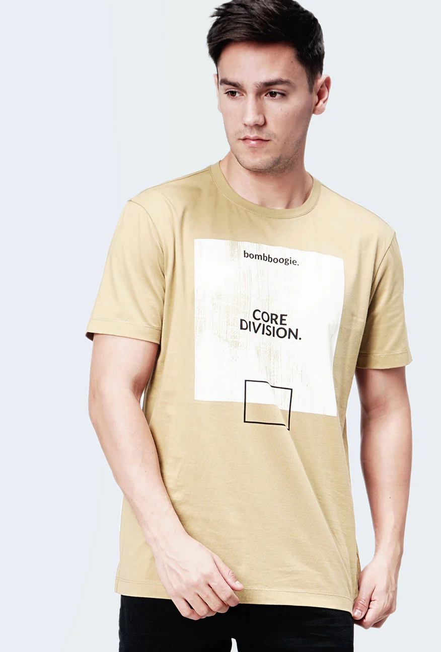 T-Shirt Lengan Pendek Heilder Khaki - Image 3