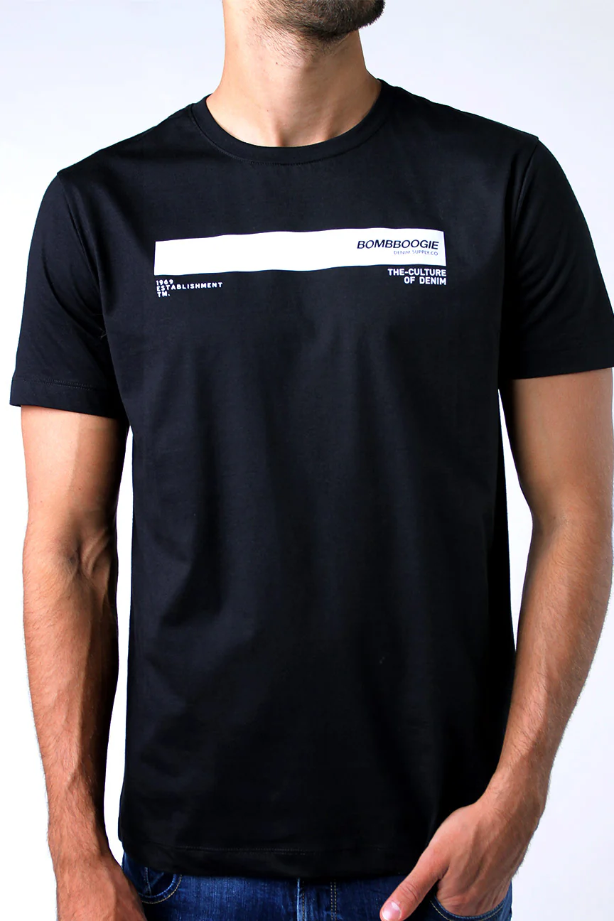 T-Shirt Lengan Pendek Helter Black - Image 2