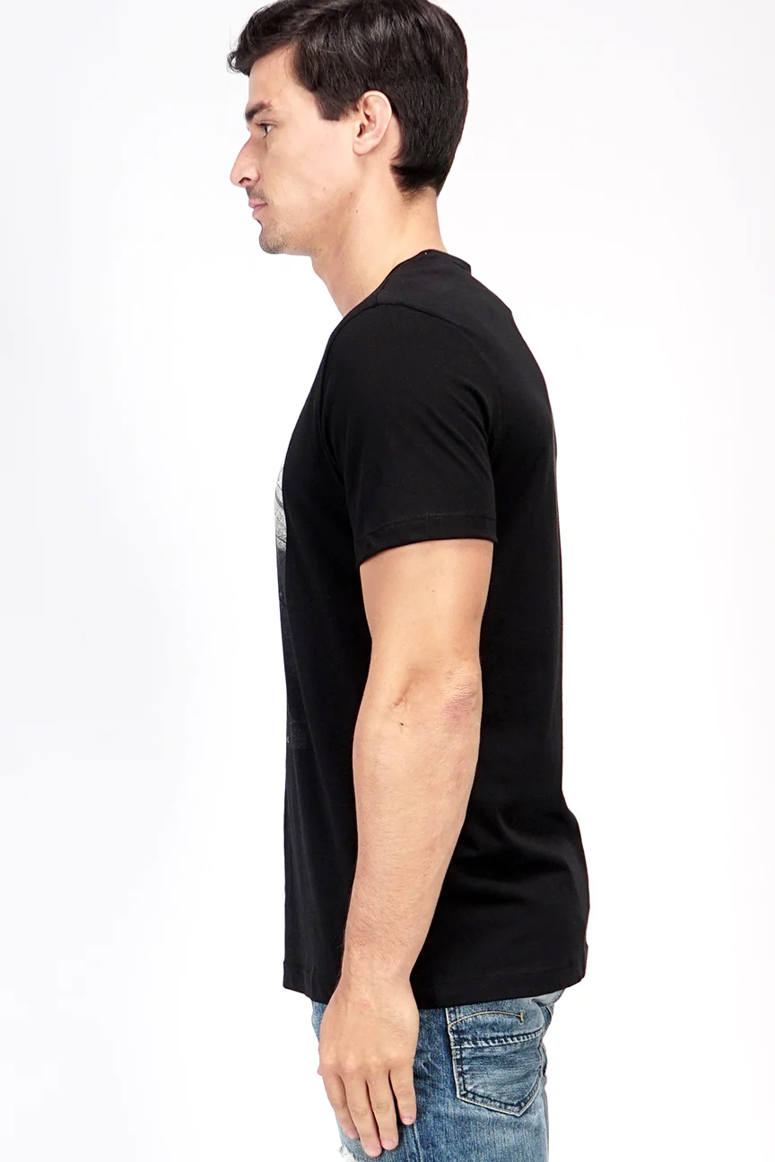 T-Shirt Lengan Pendek Hickers Black - Image 3