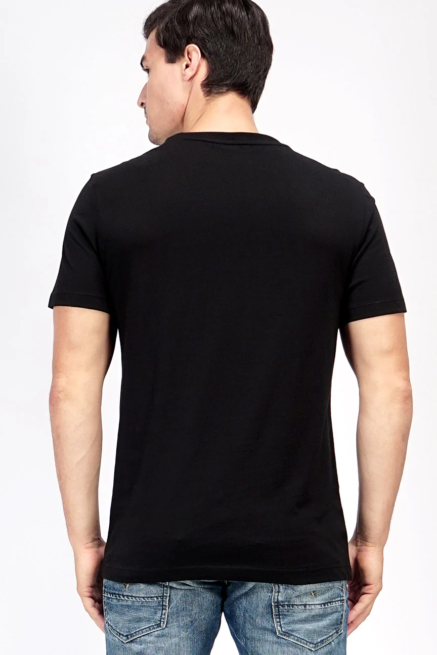 T-Shirt Lengan Pendek Hickers Black - Image 4