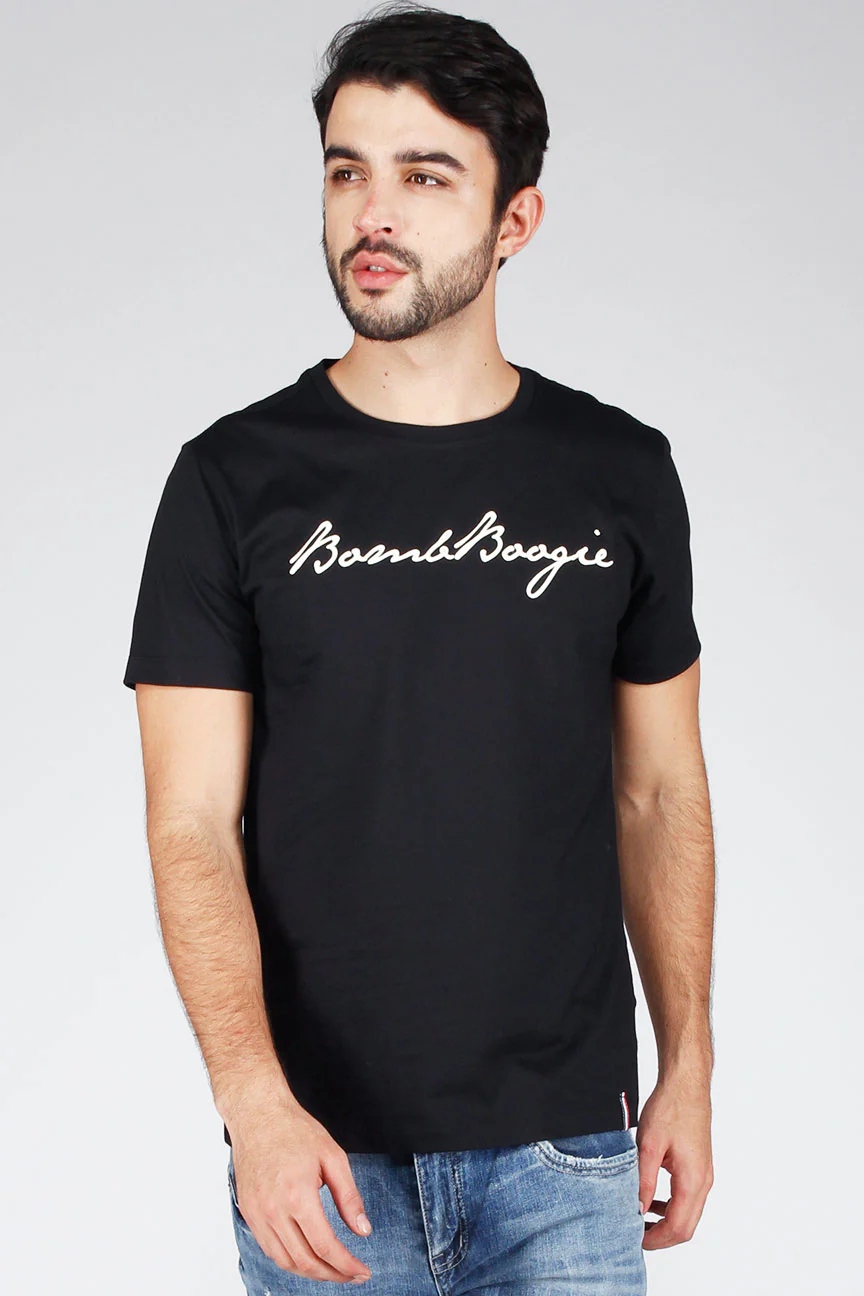 T-Shirt Lengan Pendek Holloway Sign Black 2