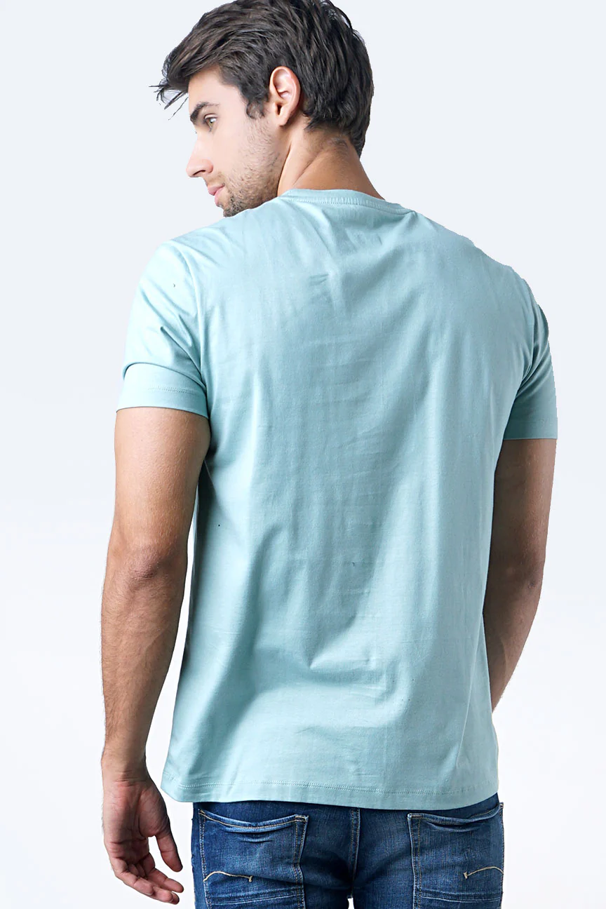 T-Shirt Lengan Pendek Holmer Light Green - Image 4